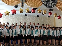Участие в сводном хоре